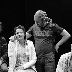 Dirk Laucke ALTER FORD ESCORT DUNKELBLAU Stadttheater Gießen 2010