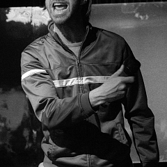 Dirk Laucke ALTER FORD ESCORT DUNKELBLAU Stadttheater Gießen 2010
