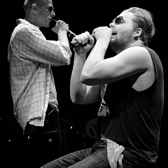 Dirk Laucke ALTER FORD ESCORT DUNKELBLAU Stadttheater Gießen 2010