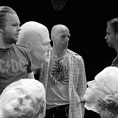 Dirk Laucke ALTER FORD ESCORT DUNKELBLAU Stadttheater Gießen 2010