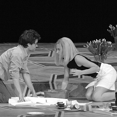 Yasmina Reza DER GOTT DES GEMETZELS Theater Baden-Baden 2007