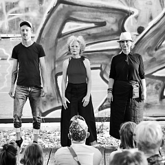 Lyrik-Ensemble Basel LYRIK TO GO OR NOT TO GO Lysbüchel-Areal 2023