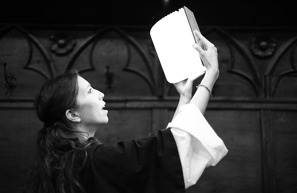 Beatrice Teuscher WIR WERDEN HÖLLISCH FREI SEIN Französische Kirche Bern 2017